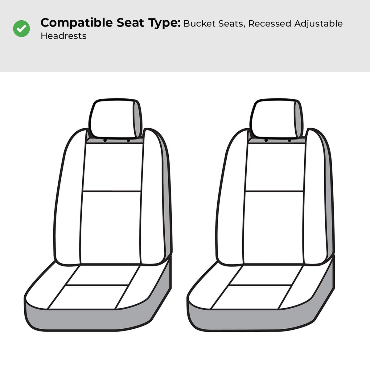 COVERCRAFT SSC2603COBK Covercraft Carhartt Super Dux Cordura SeatSaver Custom Seat Covers