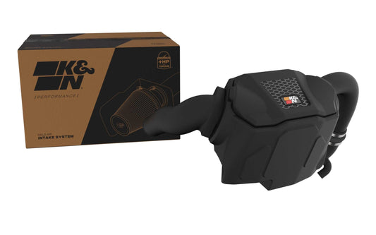 K&N FILTER 63-2622 K&N Cold Air Intake System: High-Flow Air Filter, Increase Performance & Towing: Compatible with 2020-2025 Ford/Lincoln: Explorer, Avitor, 63-2622