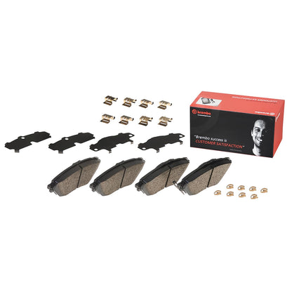 BREMBO P83171N Brembo P83171N Premium Ceramic Front Disc Brake Pad Set TOYOTA OE# 04465F4010