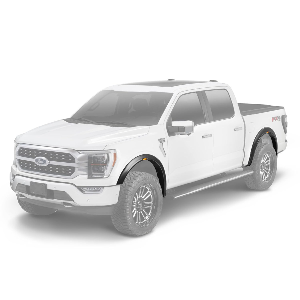 Husky Liners 2803932 Husky Liners Fender Flares RVL Style – Fits 2022-2026 Toyota Tundra – Front & Rear, 4-pc Black - 2803932