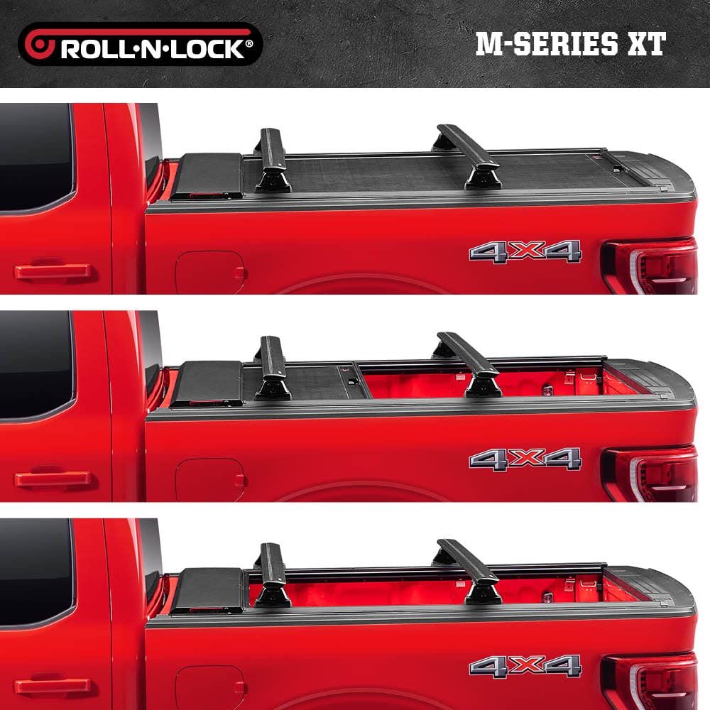 ROLL N LOCK 135M-XT RealTruck Roll-N-Lock M-Series XT Retractable Truck Bed Tonneau Cover | 135M-XT | Fits 2022 - 2025 Ford Maverick 4' 6" Bed (54.4")