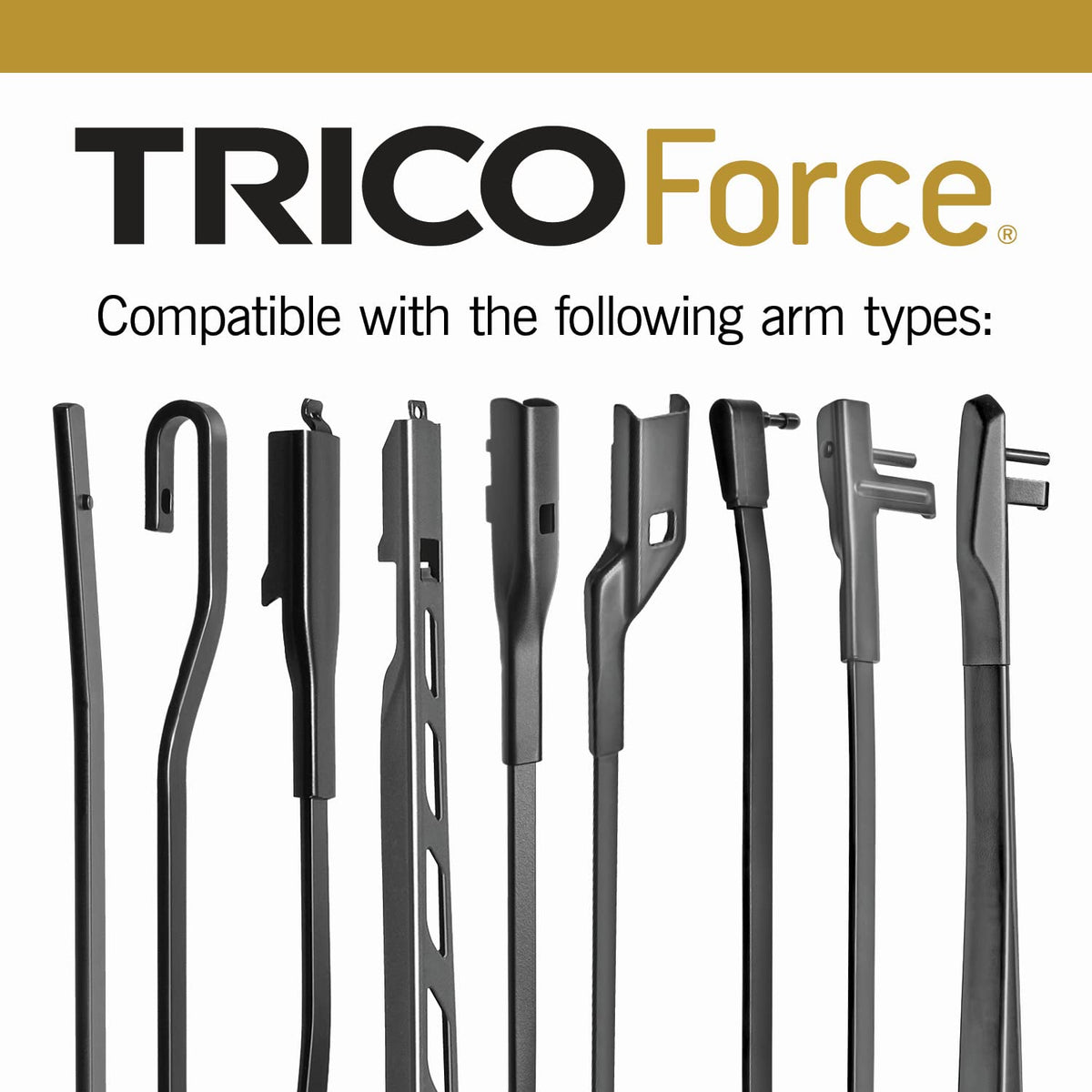 TRICO 25-280 TRICO Force Wiper Blade 28 inch Fits Select Ford, Nissan, Toyota, Hyundai, Dodge, Honda, Kia, Chevrolet, Mercedes-Benz, Tesla, Chrysler (25-280)