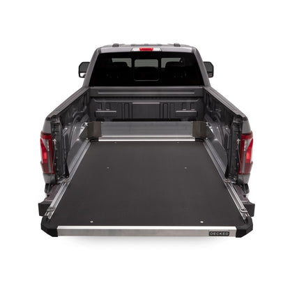 Decked DCG2200XL-6348 CargoGlide XL Truck Bed Slide – 2200 lb Capacity, 100% Extension – Heavy-Duty Pickup Cargo Slide for Easy Bed Access – Compatible with CargoGlide 2200XL / 100% / 48" W / 63" L for Fullsize - Short