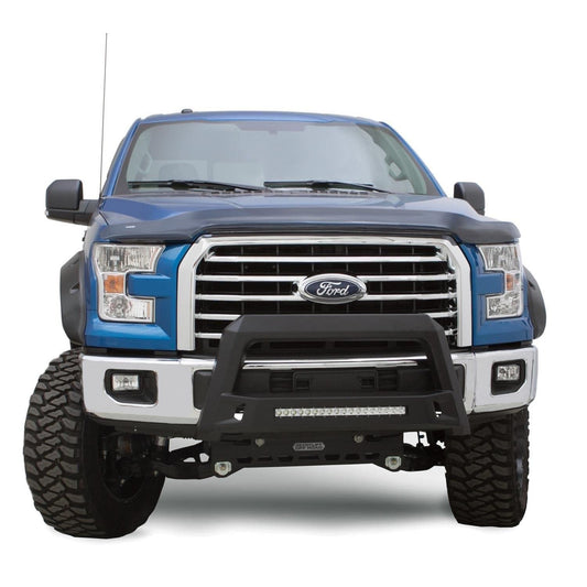 LUND 86521207 RealTruck Lund 86521207 Revolution Black Steel Bull Bar with Integrated LED Light Bar for 2011-2016 Ford F-250, F-350, F-450, F-550 Super Duty