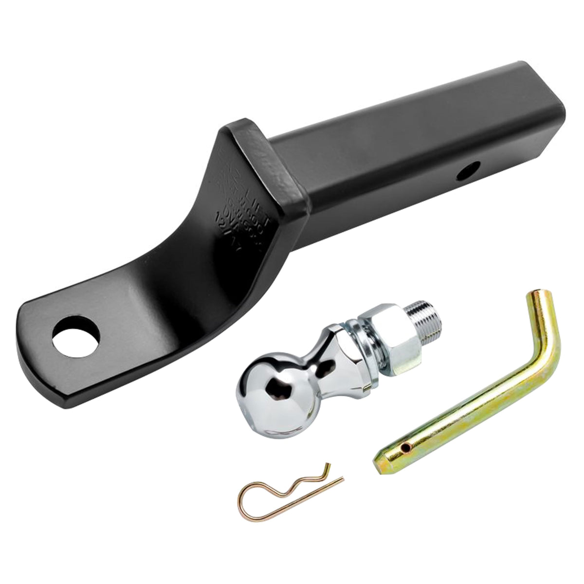 CAMCO 48275 Camco Eaz-Lift Heavy Duty Ball Mount Kit - Attaches to 2" Hitch Receiver to Create Ball Mount Location|9" Length,4" Drop,2 ¾" Rise,1-7/8" Ball|3,500 lb. Tow Rating|Durable Powder Coated Steel (48275)