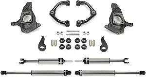 Fabtech K1065DL Uniball Control Arm Lift System 4 in. Lift Incl. Uniball Upper Control Arms And DLSS Shocks Uniball Control Arm Lift System
