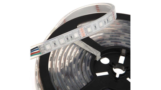 T-H MARINE LED-PBDK20RGB-DP T-H Marine Pontoon Boat Flexible Ribbon RGB LED Strip Light Kit - Waterproof Under Deck Lighting, Remote Control, Easy Installation, Durable Silicone Gel, 20 ft, Multi-Color Options