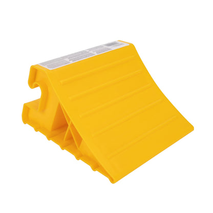 CAMCO 44492 Camco Super Wheel Chock for Trailers & RVs - Large, Heavy Duty Trailer Wheel Chock Constructed of Durable Plastic w/UV inhibitors - Use w/Tires Up to 29-inches - Re-Hitch in Confidence – 44492