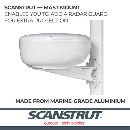 SCANSTRUT M92722 Scanstrut M92722 Mast Mount for 18" and 24" Raymarine, Garmin, and HALO24 , White