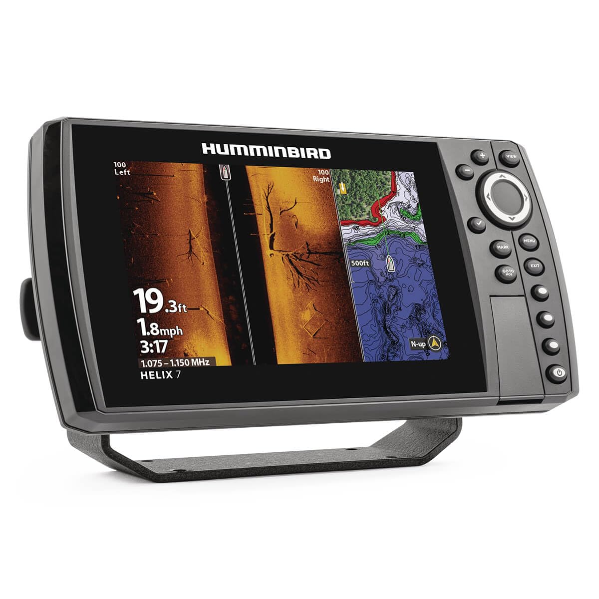 HUMMINBIRD 411940-1 Humminbird Helix 7 G4N GPS Fish Finder with Transducer & MEGA Side Imaging