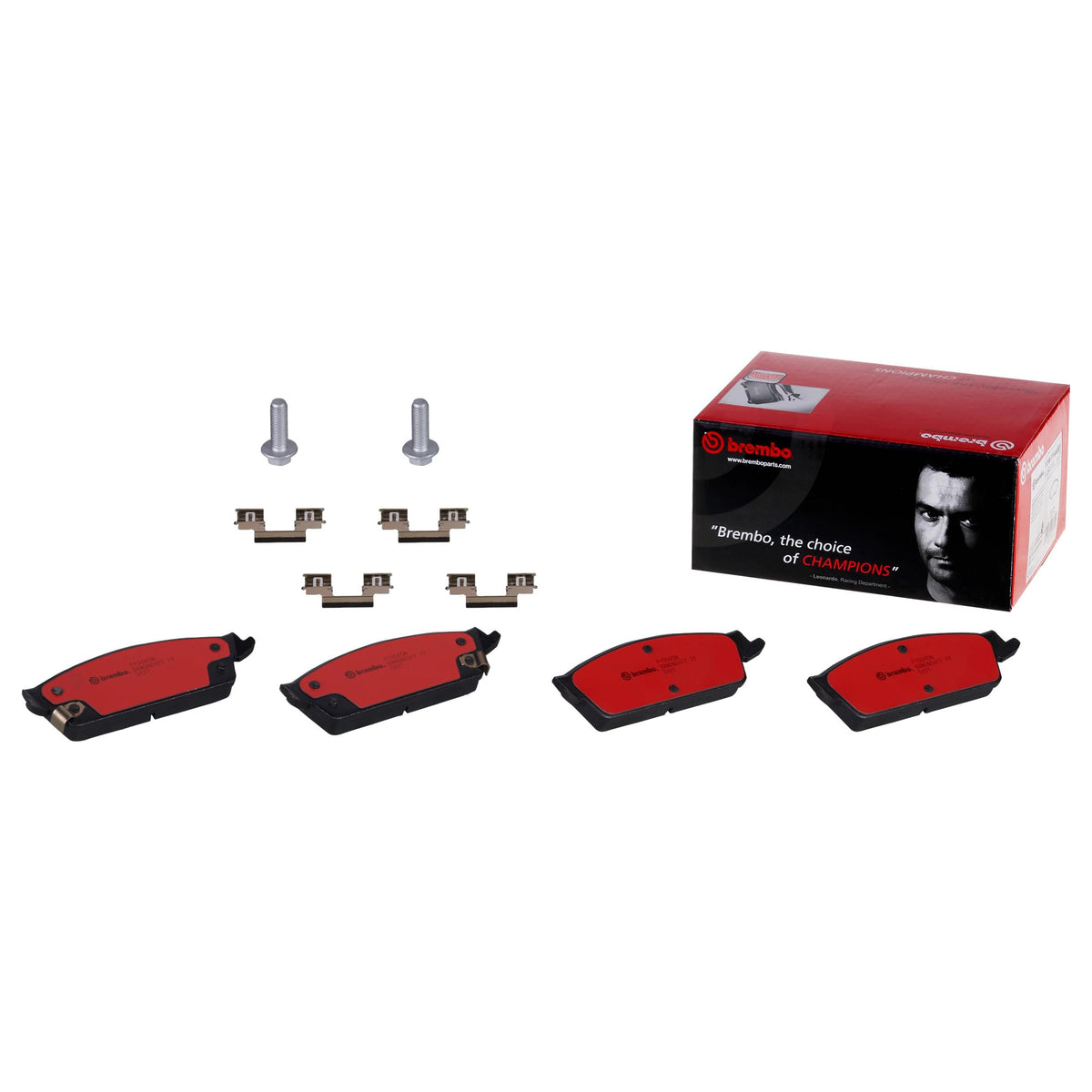 BREMBO P10045N Brembo P10045N Premium Ceramic Rear Disc Brake Pad Set CADILLAC/CHEVROLET/GMC OE# 15792633