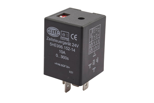 HELLA 996152141 Hella 996152141 24 Volt 5 Pin 0-900s Delay Off Time Control Unit, Multi