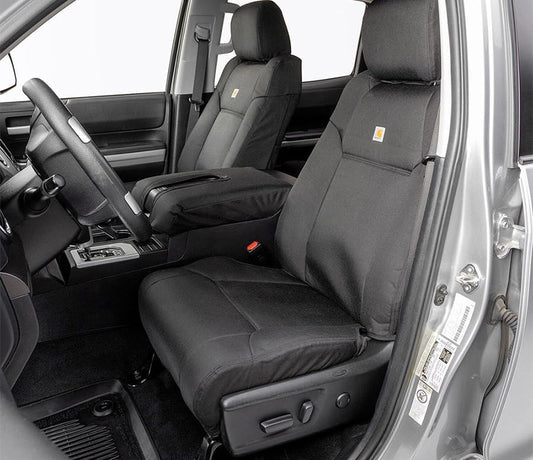 COVERCRAFT GTF4273ABCOBK Carhartt Super Dux PrecisionFit Custom Front Row Seat Covers - Black