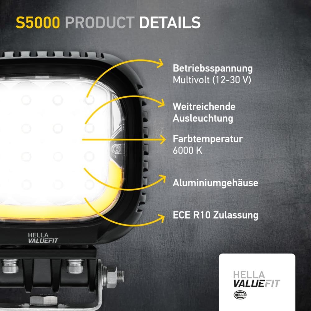 HELLA 357109231 Hella - 357109231 - WORKLIGHT WA 0GR MD12-30DT S5000 2.