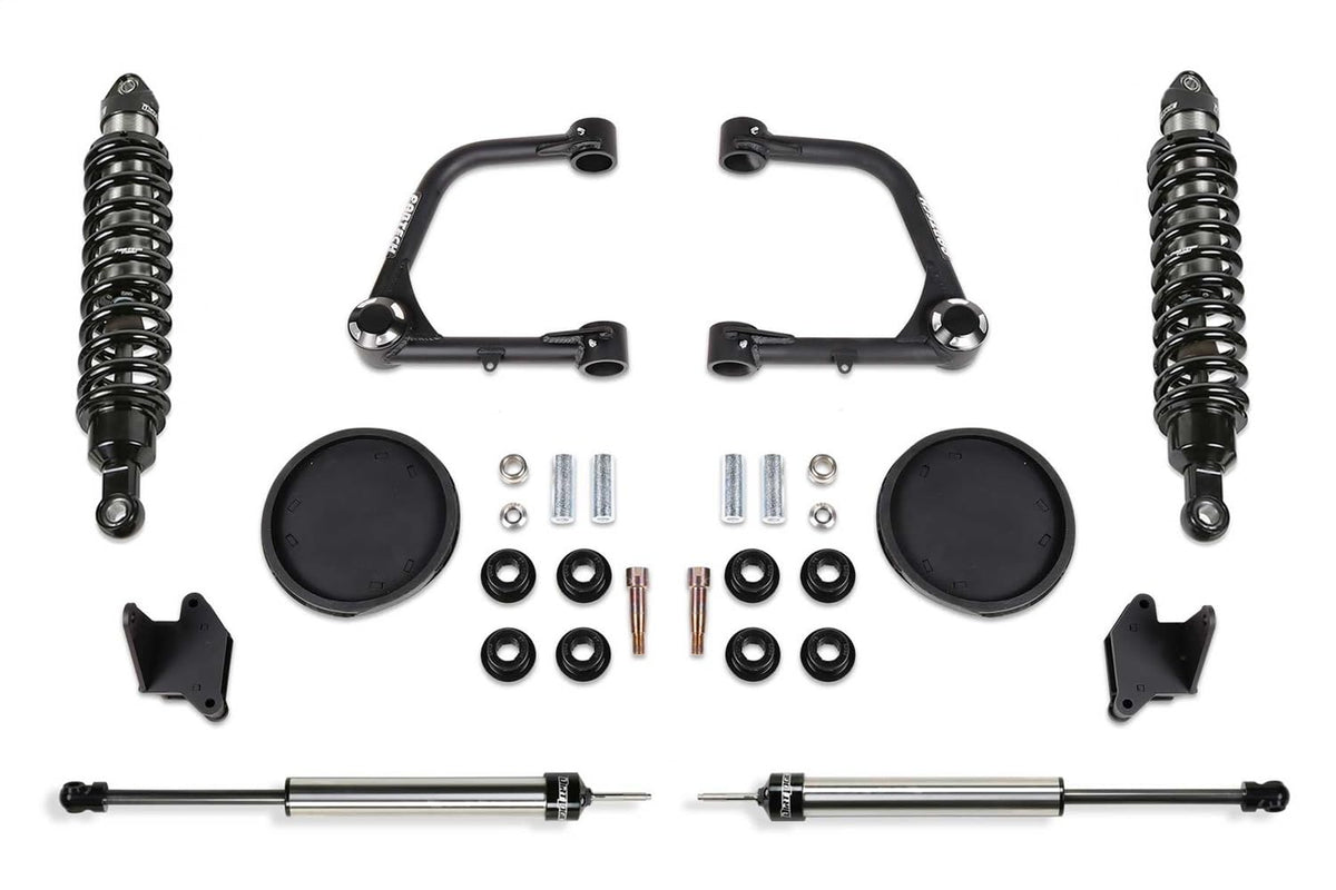 FABTECH K7087DL Fabtech - 2022 Toyota Tundra 4WD 3in UCA Kit w/Uniballs/DLSS 2.5 / DLSS Rr Shocks/Rr Coil Spacers (K7087DL)