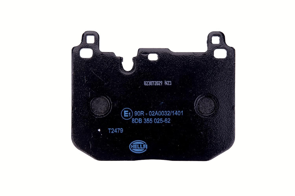 HELLA 355025621 Hella 355025621 BRAKE PAD SET DISC BRAKE