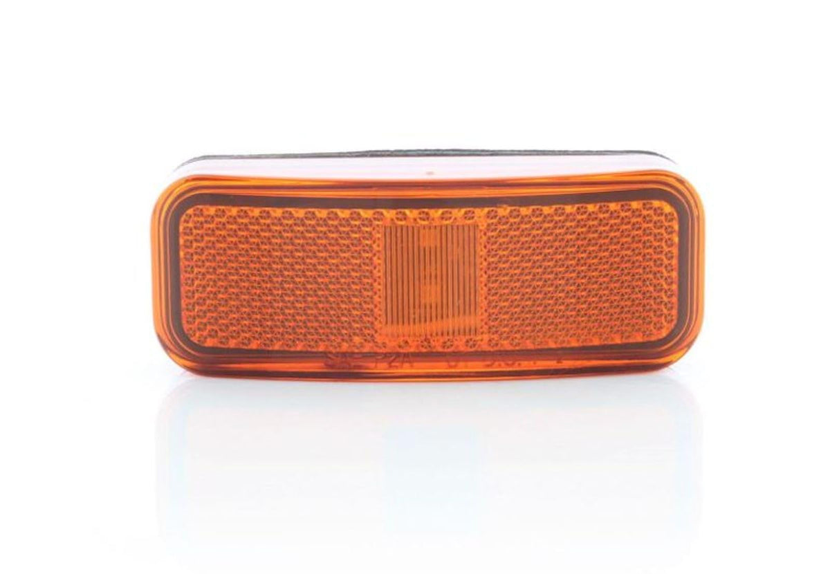 OPTRONICS MCL40ABBP Optronics - MCL40ABBP - 2LED YLW MARKER LIGHT W/REFLEX LENS