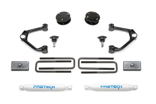 FABTECH K1126 Fabtech K1126 Budget Lift System w/Shock 3.5 In. Lift Incl. Performance Shocks Budget Lift System w/Shock