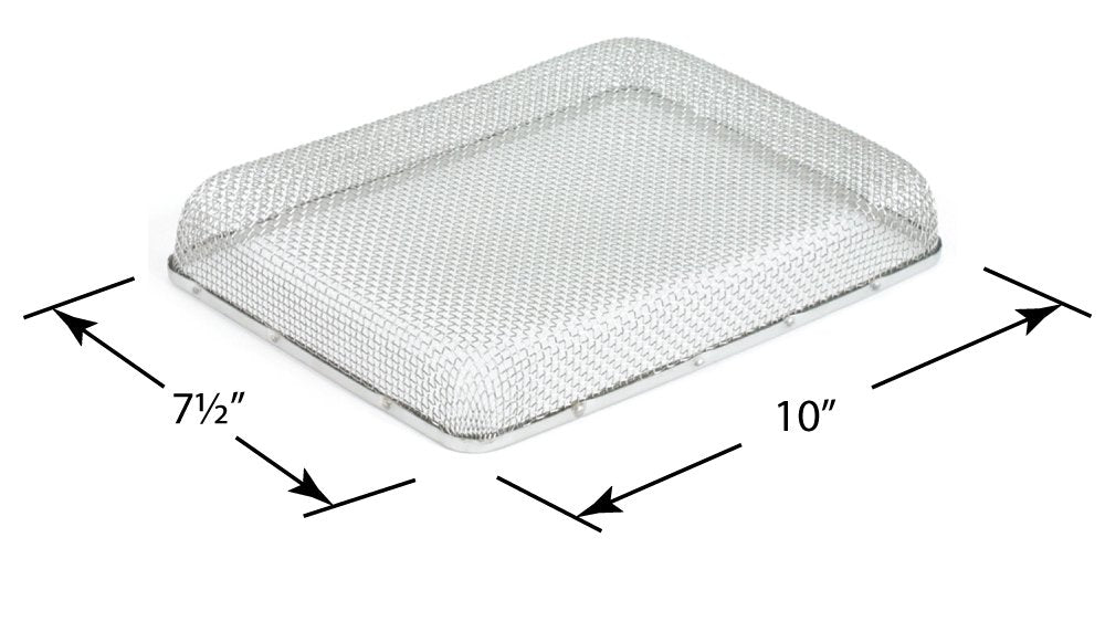 CAMCO 42146 Camco Flying Insect Screen with Installation Tool - WH 600, Durable Stainless Steel Mesh, Fits Suburban 10, 12, and 16 Gallon Water Heater Vents (42146),9.75" X 7.4" X 1.3