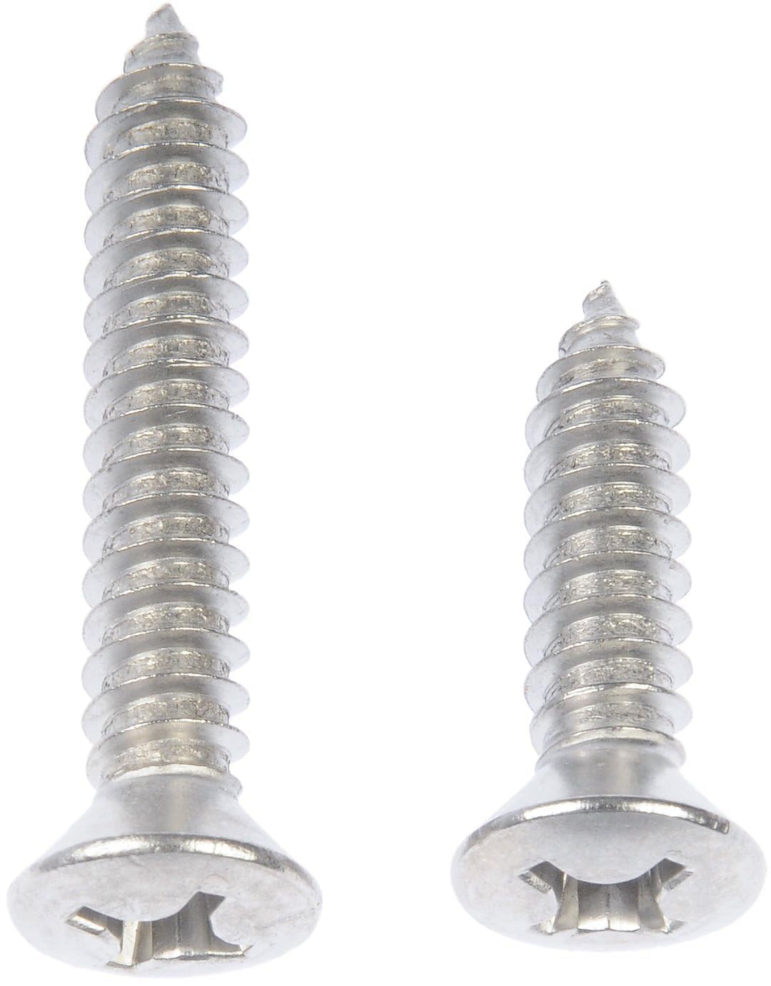 DORMAN 784-180 Dorman 784-180: Self Tapping Screw-Stainless Steel-Oval Head-No. 14 x 1 In, 1-1/2 In.