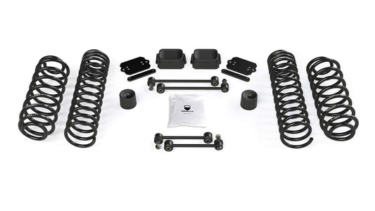 TERAFLEX 1354200 TeraFlex 1354200 JL 4dr: 2.5” Coil Spring Base Lift Kit – No Shock Absorbers