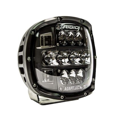 Rigid Industries 300414 RIGID INDUSTRIES Adapt XP Extreme Powersports LED Light Pod with 3 Optic Lighting Zones and GPS Module, Single