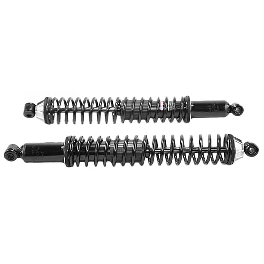 MONROE 58633 Monroe Load Adjusting 58633 Suspension Shock Absorber and Coil Spring Assembly Pack of 2 for Ford Expedition