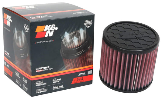 K&N FILTER E-0634 K&N High-Flow Original Lifetime Engine Air Filter: High Performance, Premium, Washable, Replacement Filter: Compatible with 2021-2026 Ford/VOLKSWAGEN Bronco, Ranger, Amarok, E-0634