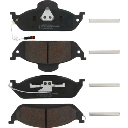 BREMBO P50039 Brembo P50039 Low-Met Front Disc Brake Pad Set MERCEDES-BENZ OE# A1634200320