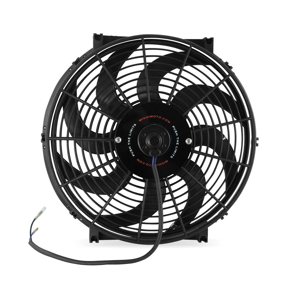 MISHIMOTO MMFAN-14C Mishimoto MMFAN-14C MISHIMOTO CURVED BLADE ELECTRIC FAN