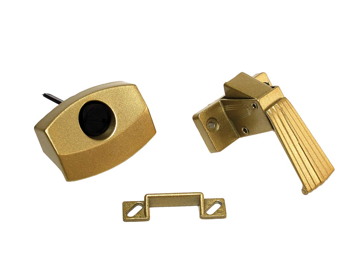 RV DESIGNER H521 RV Designer H521 - Door Latch Without Lock for 1-1/4" Thick Door
