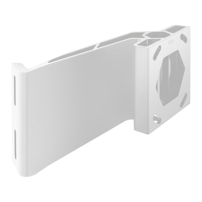 MINN KOTA 1810382 Minn Kota Jack Plate Adapter Bracket for Raptor – Starboard, 5" Setback, 4" Rise, White