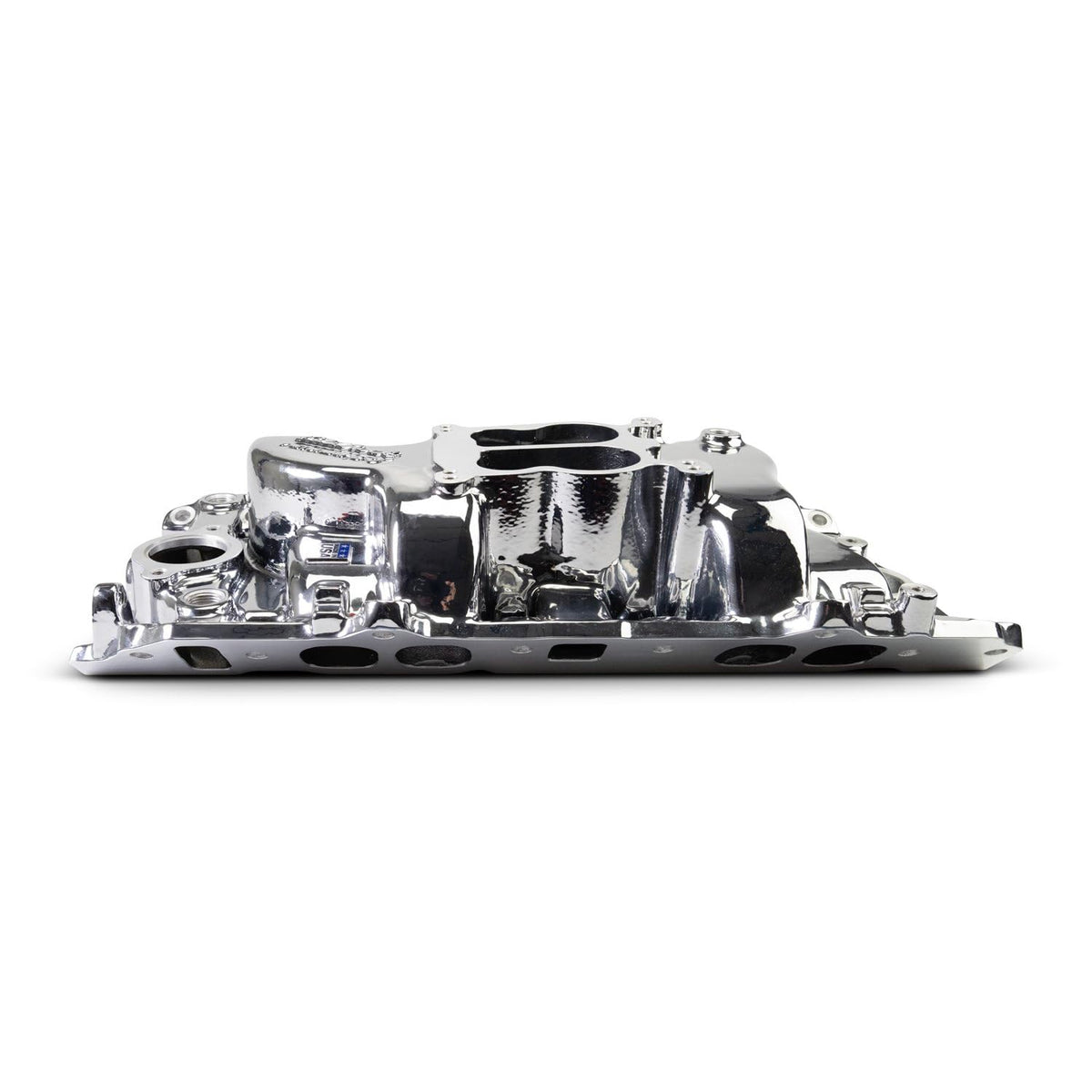 EDELBROCK 2161-CP Edelbrock - INTAKE MANIFOLD, BB CHEVY 396-454 OVAL PORT, PERFORMER, CHROME PLASMA COATED (2161-CP)