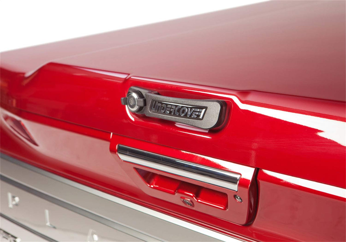 RealTruck UC3088L-PW7 RealTruck UnderCover Elite LX One-Piece Truck Bed Tonneau Cover – UC3088L-PW7 – Fits 2009 - 2022 Dodge Ram 1500 Std/Quad/Mega (PW7 - Bright White) 5' 7" Bed (67.4")