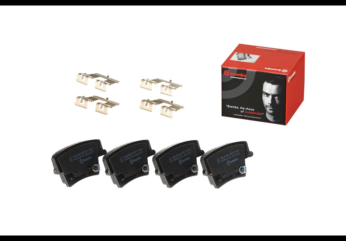 BREMBO P11040 Brembo P11040 DISCBRAKEPADSET LOWMETAL