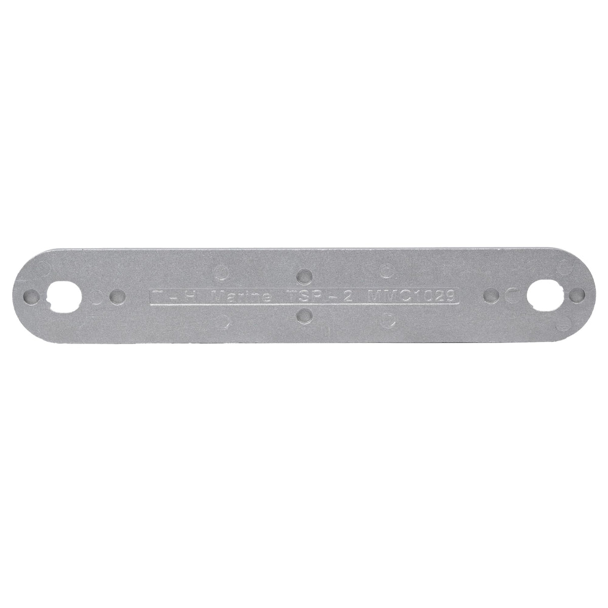 T-H MARINE TSP-2-DP T-H Marine Heavy-Duty 6061 Aluminum Transom Support Plate - High-Performance Boat Engine Support, Durable Load Distribution for Marine Use, Standard Lower Bolt Hole Support