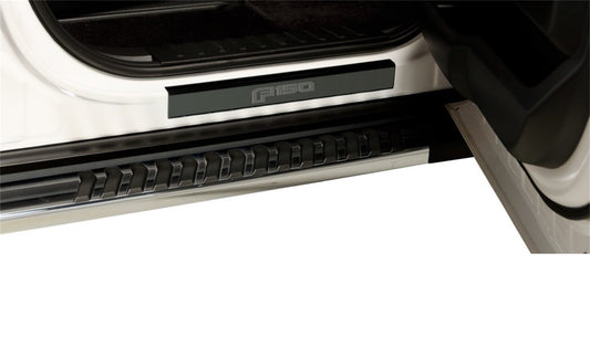 PUTCO 95185BPFD Putco 95185BPFD FORD BLK PLAT DOOR SILLS