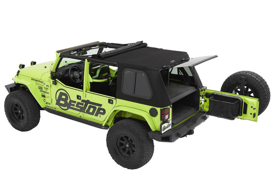 BESTOP 54463-17 Jeep® Trektop Pro - '07-18 Wrangler JK 4-Door (Black Twill)