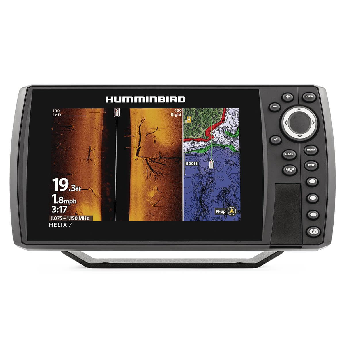 HUMMINBIRD 411940-1 Humminbird Helix 7 G4N GPS Fish Finder with Transducer & MEGA Side Imaging