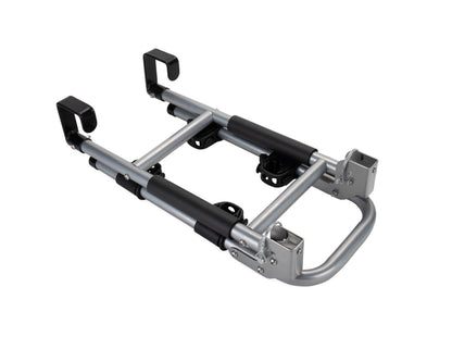 CAMCO 51492 Camco RV Camper Ladder Mount Folding Bike Rack, Heavy-Duty Steel, 51492