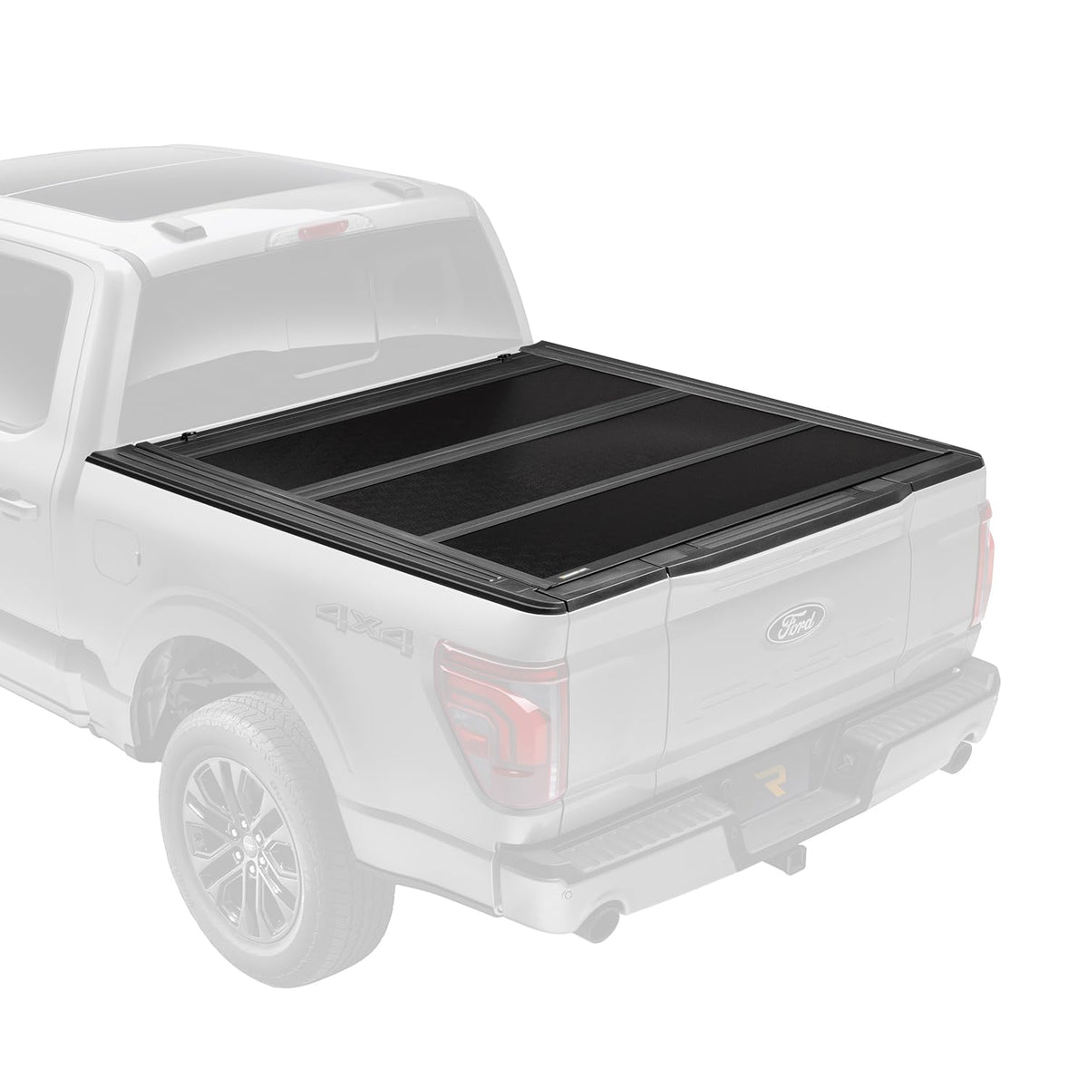 UNDERCOVER FX51021 RealTruck Undercover Flex Hard Folding Truck Bed Tonneau Cover | FX51021 | Fits 2022-2025 Nissan Frontier w/or w/o Utili-Track System 6' 0" Bed (73.3")