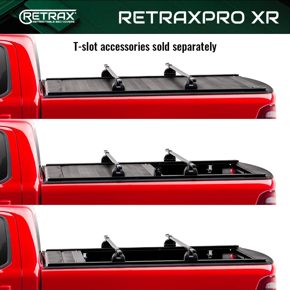 RealTruck T-80323 RealTruck Retrax RetraxPRO XR Retractable Truck Bed Tonneau Cover – T-80323 – Fits 1999 - 2016 Ford F-250/350/450 Super Duty 8' Bed (96")