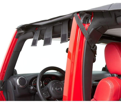 BESTOP 52584-35 Bestop Header Safari Bikini 5258435 for Jeep Wrangler JK 4-Door 2010-2018