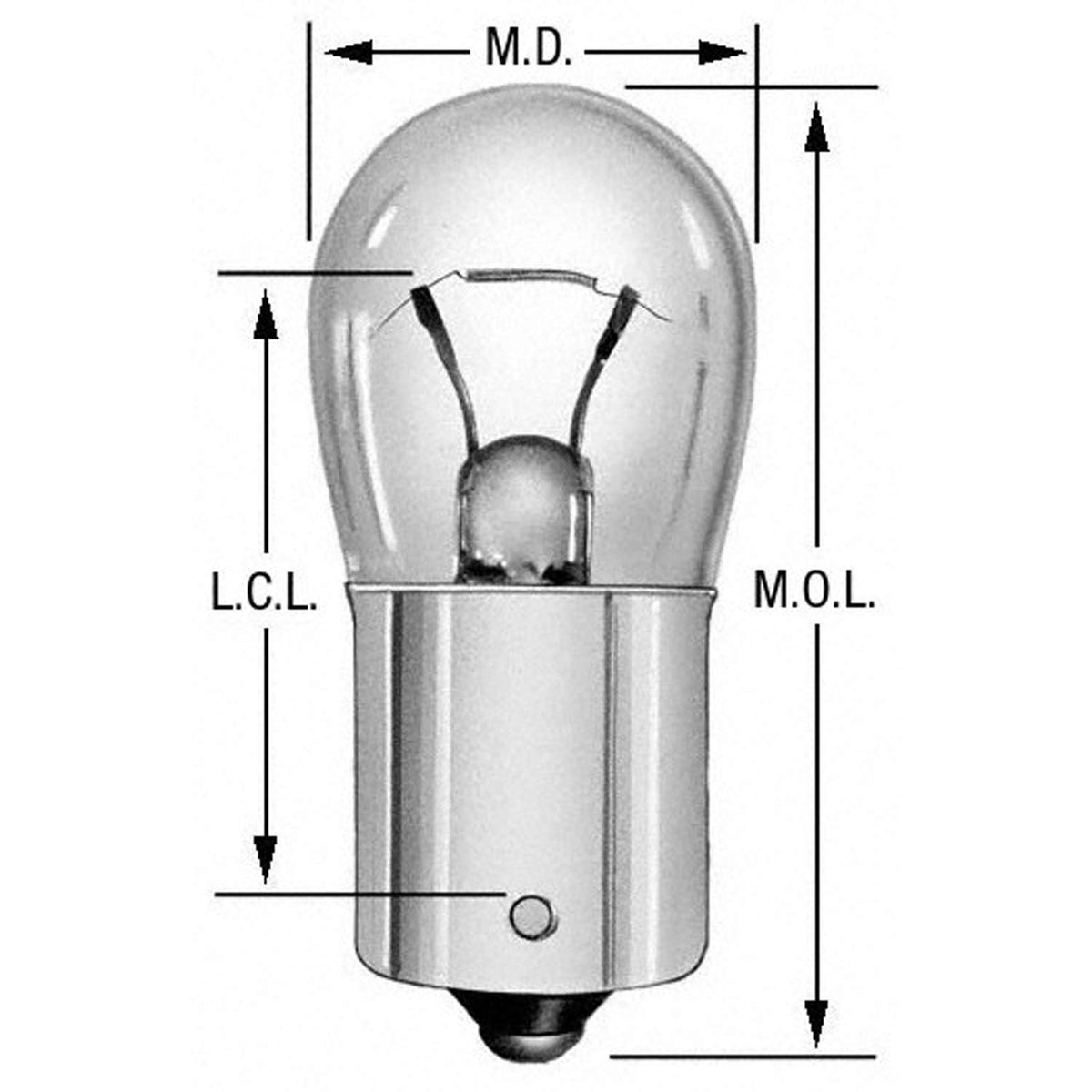 WAGNER BP1003 Wagner Lighting BP1003 Standard Multi-Purpose Light Bulb Card of 2