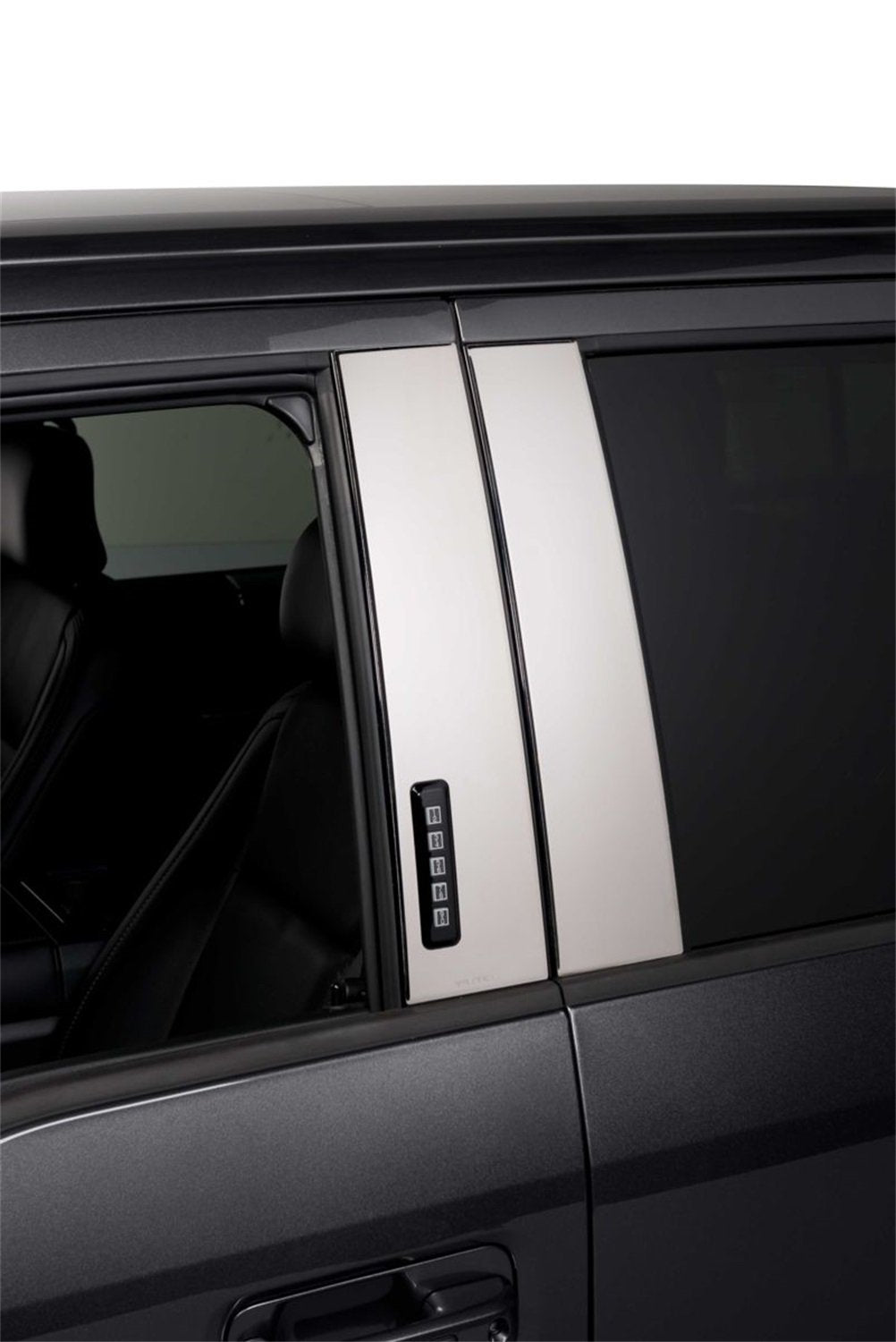 PUTCO 402678 Putco 402678 F150 Stainless Steel Pillar Trim with Keypad Cutout