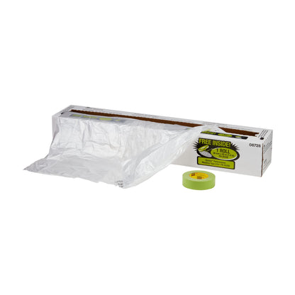 3M 06728 3M Overspray Protective Sheeting with 233+ Masking Tape (36 mm), 06728