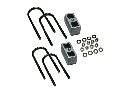 SUPERLIFT 4897 RealTruck Superlift 2.5" Block Kit for Dodge RAM 2500 | Rear Lift Blocks, U-Bolts, & Hardware | 4897 | Fits 1994-2002 Dodge RAM 2500 4WD with Top Overloads