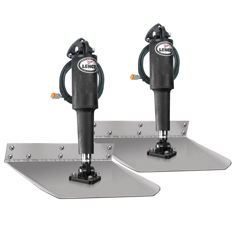LENCO 15007-101 Lenco 15007-101 Trim Tab Kit, 12" X 12" 12V, Std Mount
