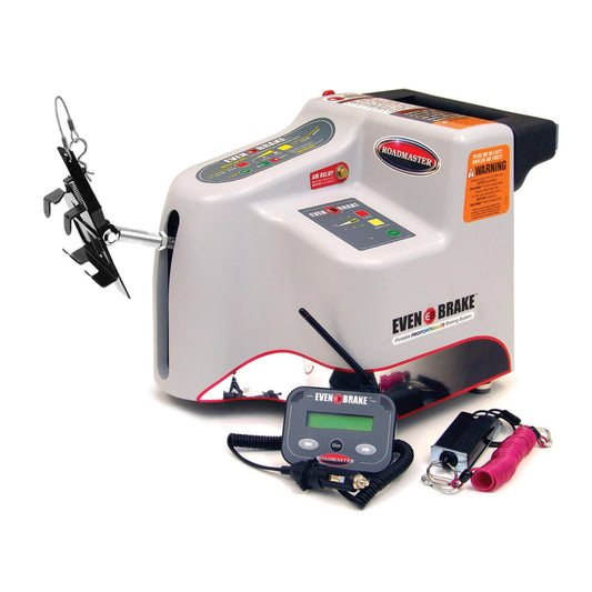 ROADMASTER 9400 Roadmaster 9400 Even Brake Support Braking System with LED Monitor and Breakaway Emergency Braking System fits Any Towed Vehicle | Easy Installation | Completely Portable | Made in the USA
