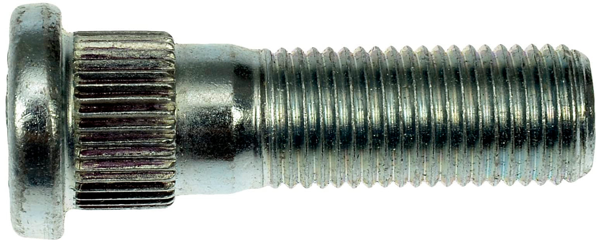 DORMAN 610-646 Dorman 610-646 Rear M12-1.25 Serrated Wheel Stud - 14.25 mm Knurl, 46.33 mm Length Compatible with Select Nissan Models, 10 Pack (Made in USA)